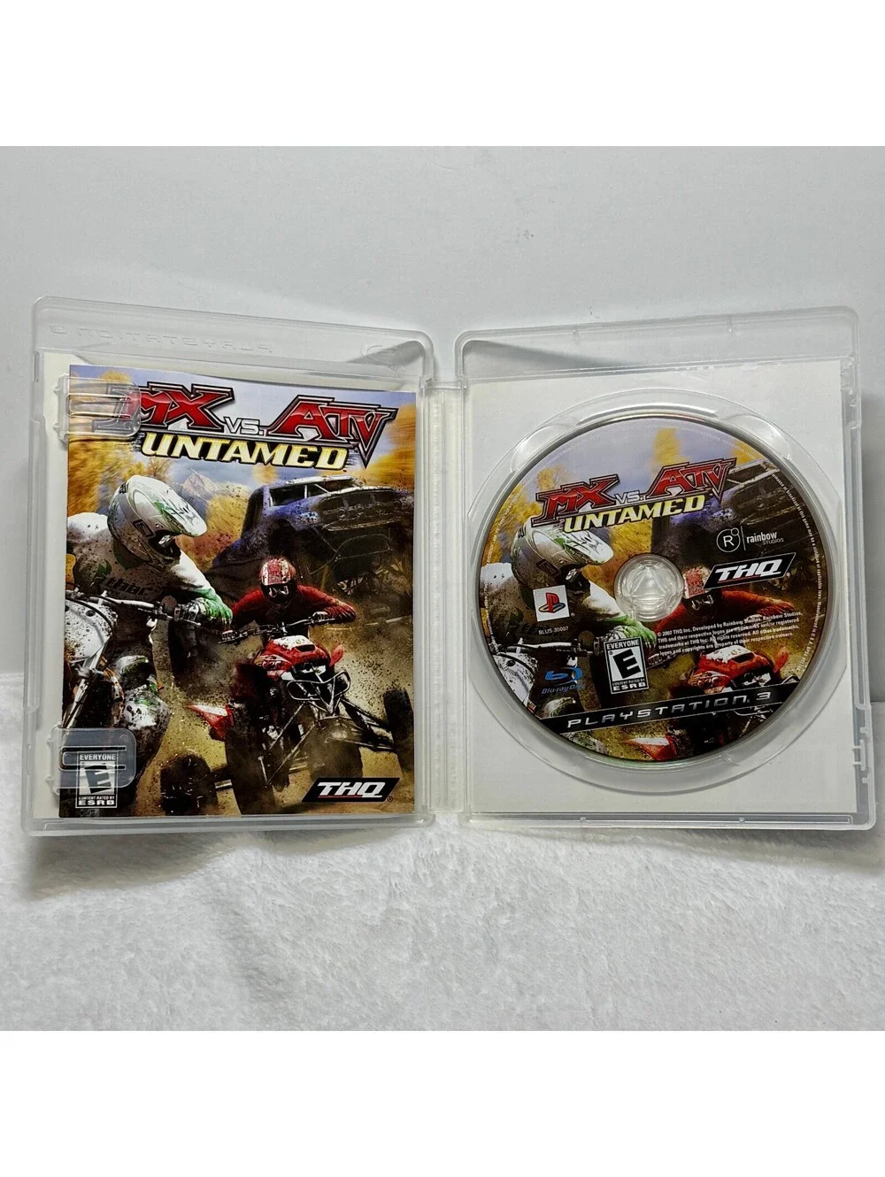 MX vs ATV Untamed PS3 PlayStation 3 Complete In Box Good Condition